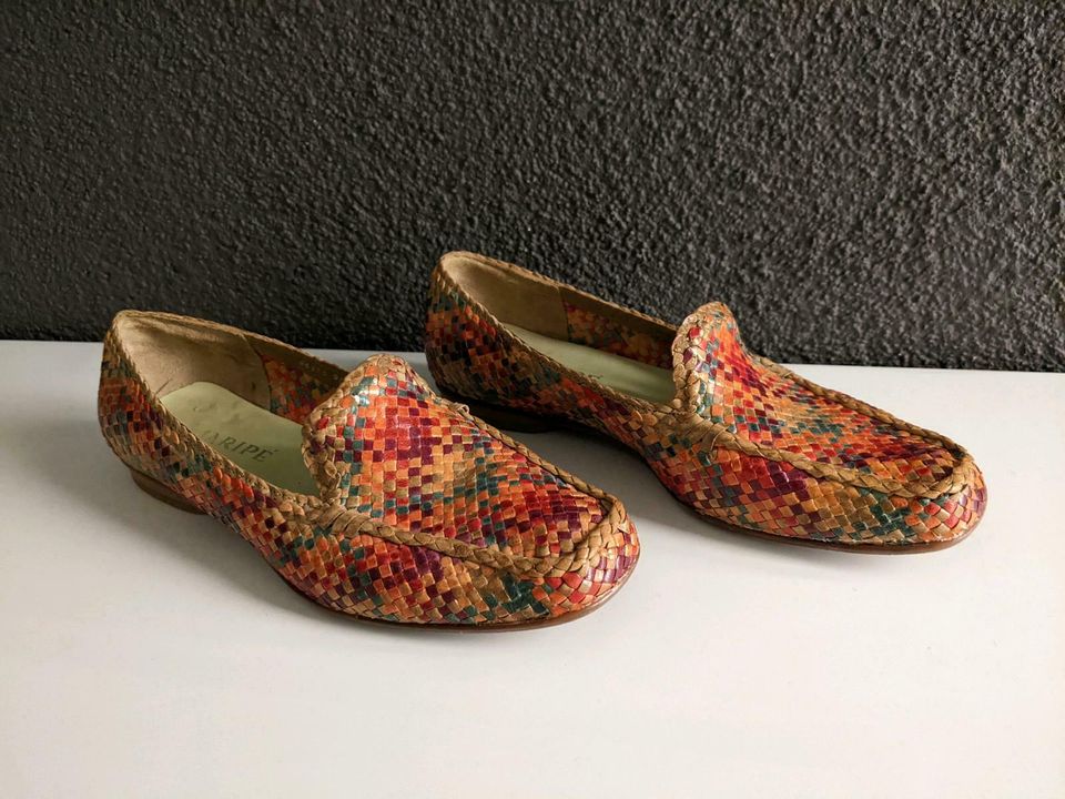 Maripe*hochwertige bunte Flechtschuhe, Mokassins, Slipper Gr.37,5 in  Baden-Württemberg - Ulm | eBay Kleinanzeigen ist jetzt Kleinanzeigen