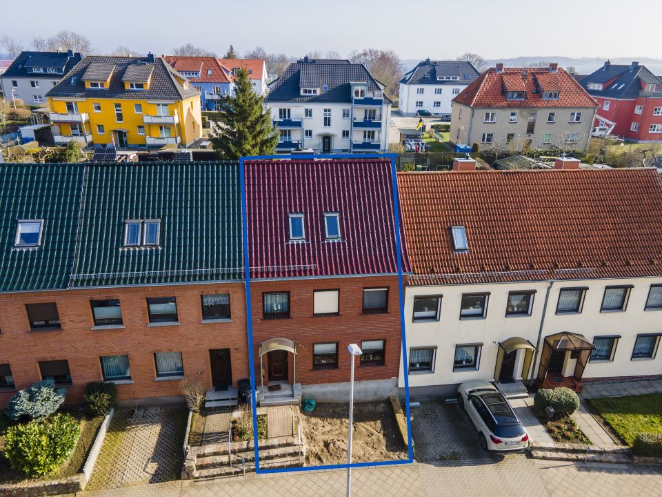 saniertes Reihenmittelhaus unweit vom Strelasund in Stralsund