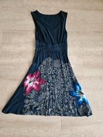 Kleid Desigual Gr. XS (34) in dunkelblau Sachsen-Anhalt - Halle Vorschau