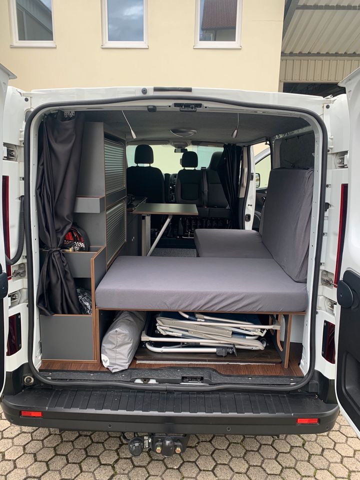 Fiat Talento Camper Van mit Wohnmobil Zulassung langer Radstand in Stammham b. Ingolstadt