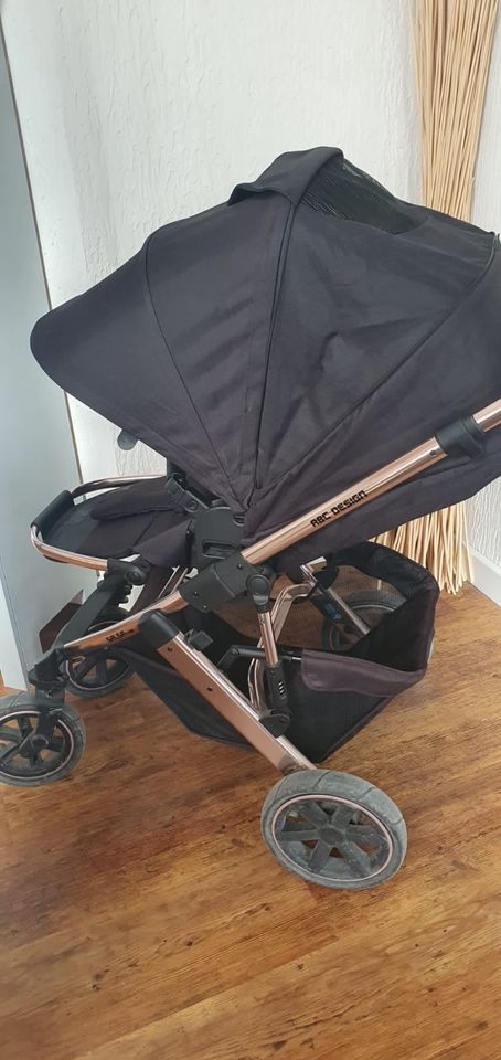 Kinderwagen'ABC DESIGN Salsa'4 A diamond Edition rosegold/schwarz in Tangermünde