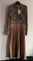 Neu Mos Mosh Kleid Paisley Muster Gr. XS Braun Grün NP 199€ West - Nied Vorschau