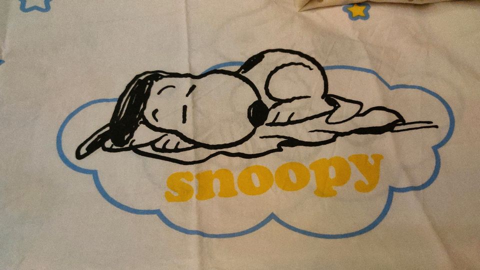 Kinder Bettwäsche 2 teilig Wendemotiv Snoopy in Hamburg