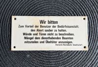 Deutsche Reichsbahn Gesellschaft, Emailschild, Emailleschild Nordrhein-Westfalen - Steinheim Vorschau