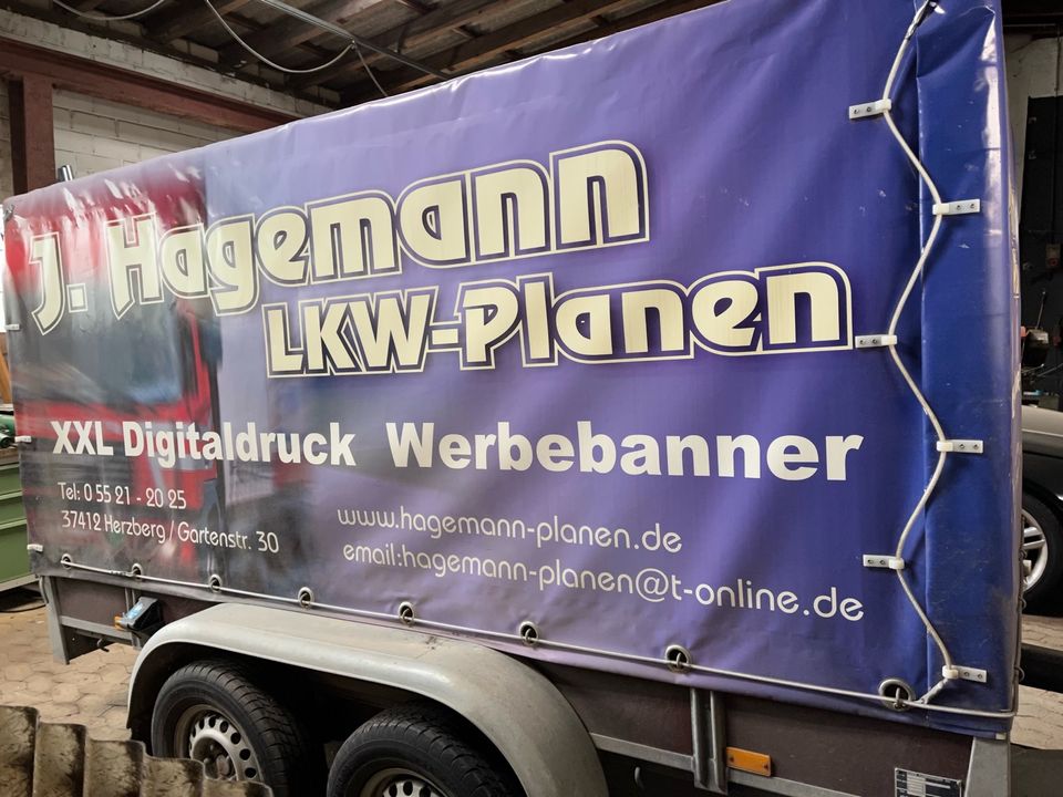 PVC Plane für Anhänger, Transporter, Pritsche, PKW & LKW Anhänger in  Niedersachsen - Herzberg am Harz | eBay Kleinanzeigen ist jetzt  Kleinanzeigen