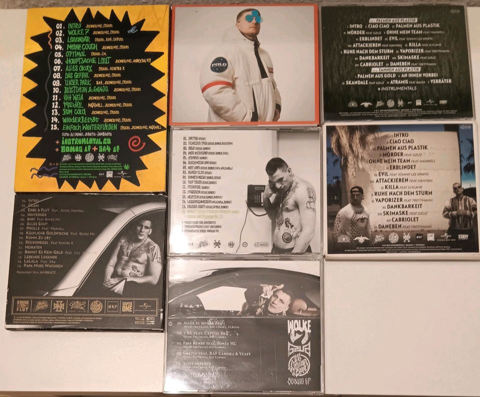 187, BONEZ MC, GZUZ, DCVDNS, div. CD's aus limitierten Fanboxen in Bad Soden am Taunus