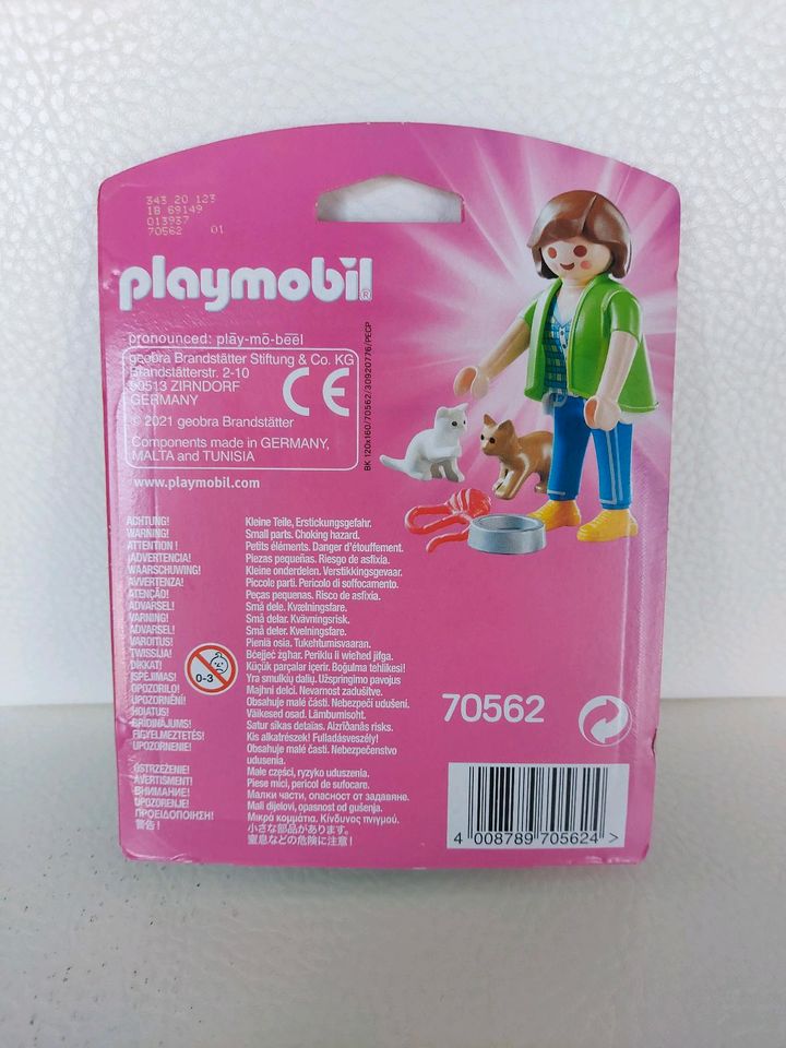 NEU Playmobil 70562 Frau mit Katzenbabys Katzen Kätzchen Playmo in Frankfurt am Main