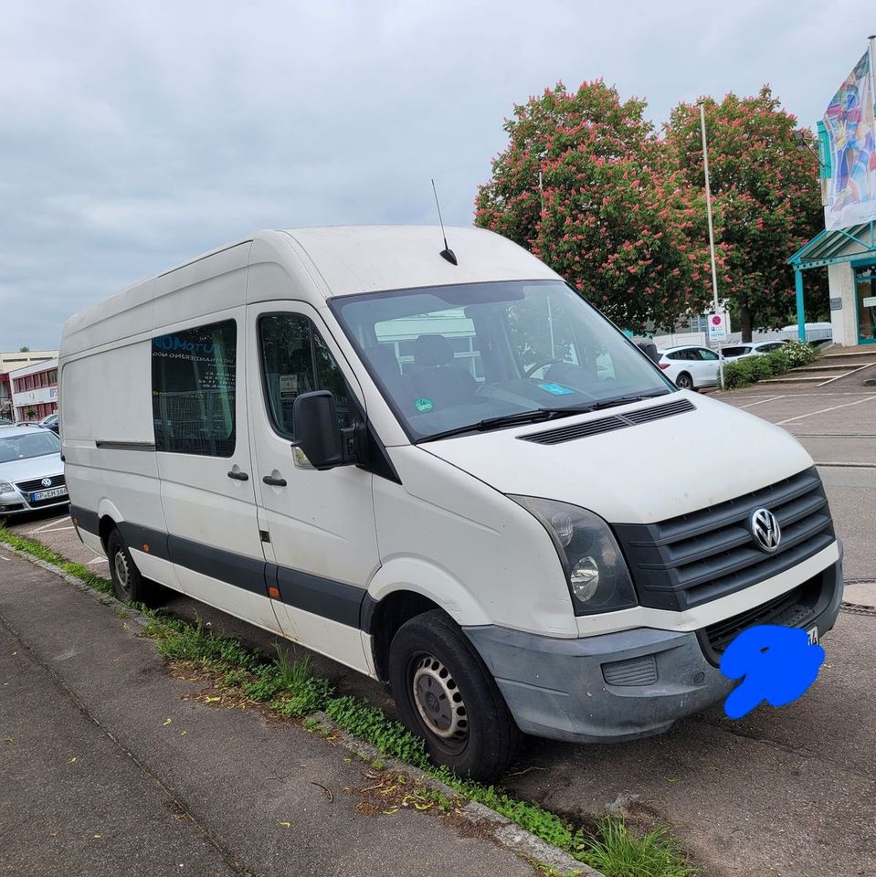 Volkswagen Crafter Kasten 35 lang L3H2 Hochdach/6 SITZ/KLIM in Wendlingen am Neckar