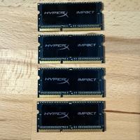 Hyperx Impact Kingston DDR3L RAM SO-DIMM 32GB (4x 8GB), 1866MHz Bayern - Erlangen Vorschau