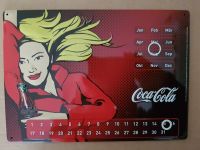 Blechschild: Kalender - Coca-Cola - Pinup Girl Schleswig-Holstein - Struvenhütten Vorschau