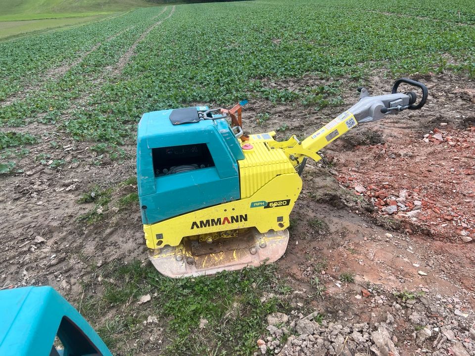 Ammann Rüttelplatte APH 6530 / APH6020 zu vermieten in Roßbach