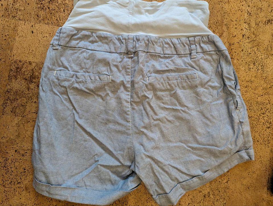 3x H&M Mama Shorts S 38 Jeans Hose Umstandshose Umstandsmode in Markneukirchen