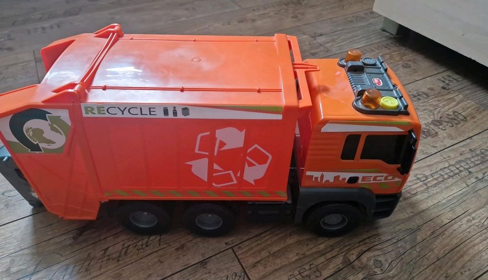 Dickie Toys, Müllabfuhr, Müllauto, Licht Soundfunktion, Truck, 55 in Bad Steben