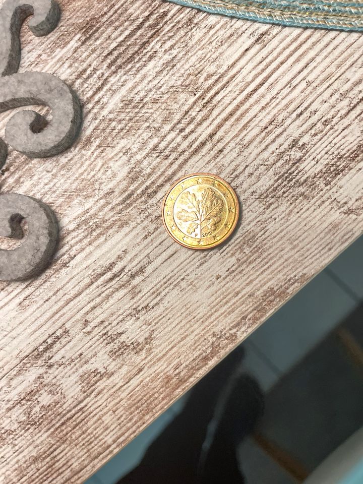 Fehlprägung fünf Cent Münze in Philippsthal (Werra)