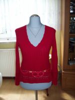 weinroten ausgefallenen damenstrickpullover destiny  gr. M Pankow - Blankenburg Vorschau