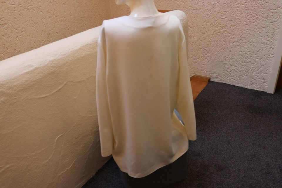 #Longbluse m. Leinen, Gr. 44, #hellgelb, #wie neu, #Jacke in Pfaffenhofen a.d. Ilm