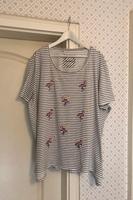 Samoon T-Shirt 54 52 56 Pailletten Flamingo Damen Curvy Übergröße Niedersachsen - Beckdorf Vorschau