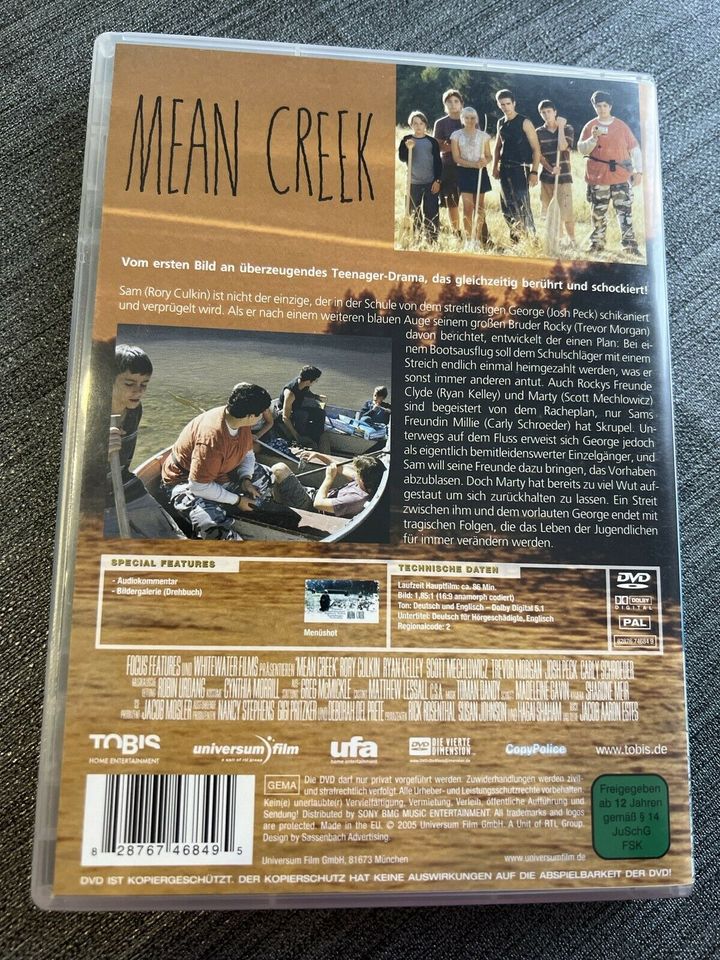 DVD Mean Creek mit Rory Culkin in Hessen - Idstein | Filme & DVDs gebraucht  kaufen | eBay Kleinanzeigen ist jetzt Kleinanzeigen