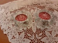 2 Glas Kerzenständer, Vintage Baden-Württemberg - Heubach Vorschau