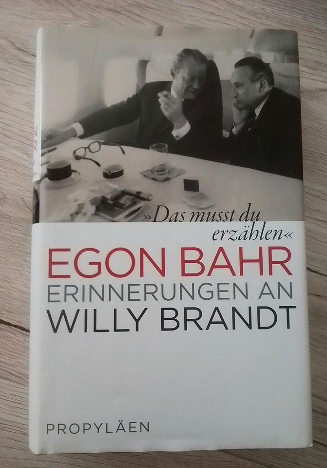 Erinnerung an Willy Brandt v. Egon Bahr in Berlin