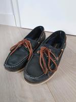 Timberland Bootsschuhe Schnürschuhe blau/weiß Nordrhein-Westfalen - Kempen Vorschau
