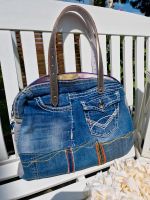 Handtasche /Upcycling XL Jeans Bag/ Handarbeit /by tinkertime Nordrhein-Westfalen - Erftstadt Vorschau