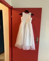 Kleid Polyester festlich weiß schlicht Gr 140-152 Perlen Berlin - Hohenschönhausen Vorschau