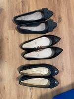 3 Paar NEUE FLACHE LEDER-Damenschuhe Hessen - Ginsheim-Gustavsburg Vorschau