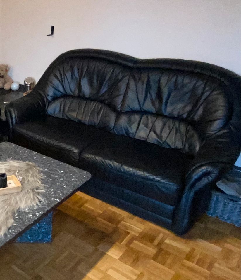 Couch Garnitur HIMOLLA Echtleder in Dortmund