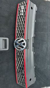 ORIGINAL VW Gitter Kühlergrill Schwarz Polo 5 6R bis Modelljahr 2014 vorne  6R0853651B9B9