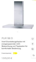 Miele Dunstabzugshaube PUR 98 D für  Kochinsel Nordrhein-Westfalen - Datteln Vorschau