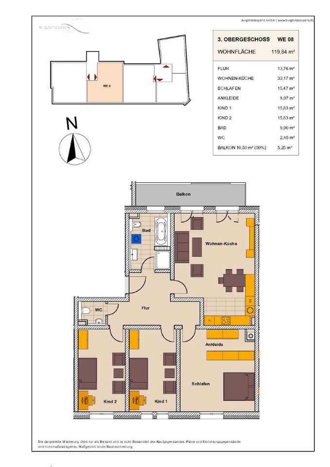 Halle-Giebichenstein: Wohnungen von 2 bis 4 Zi., mit Aufzug und Balkon/Terrasse, PKW-Stellplatz optional in Halle