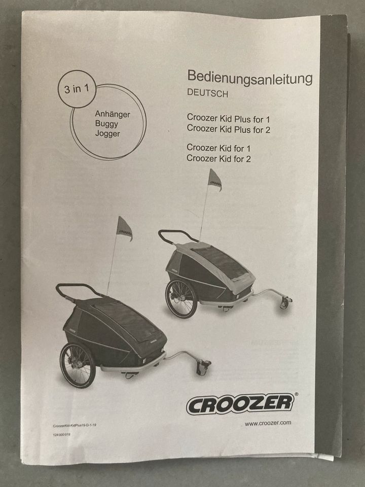 Croozer Kid Plus for 2 (2019) in Berlin