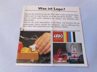 Lego Prospekt 70er Jahre Was ist Lego? Berlin - Spandau Vorschau