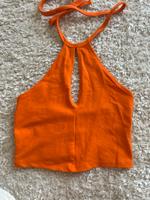 Bauchfreies, Neckholder Top orange Baden-Württemberg - Heidelberg Vorschau
