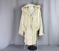 Stylische Cape Jacke Mango Oversized Gold Beige 100% Leinen M/L Niedersachsen - Ganderkesee Vorschau
