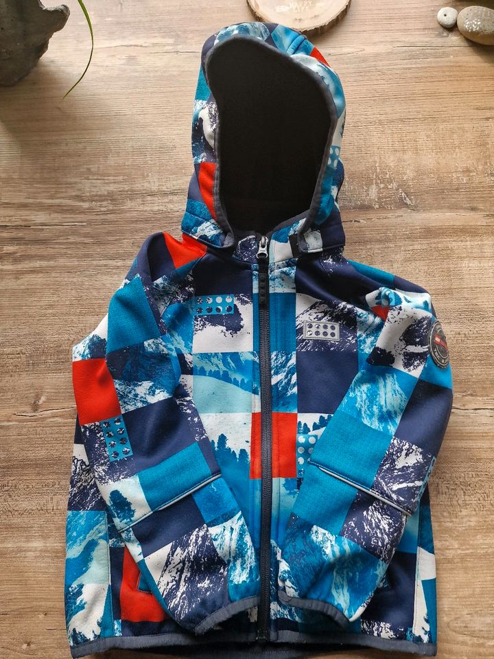 Lego Wear Tec Softshell Jacke gefüttert blau 98 in Lehrte