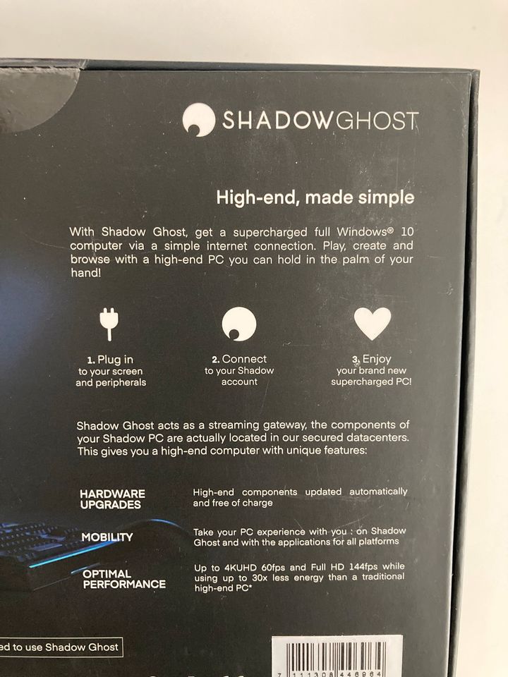 Shadow Ghost (Mini-PC) Funktioniert nur mit Shadow Abonnement! in Cottbus