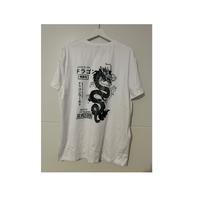 Streetwear T-Shirt 2XL | Weiß mit Drachenprint  Herren T-Shirt Dortmund - Schüren Vorschau