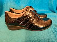 Vitaform Halbschuhe Lackleder schwarz Gr. 38 Berlin - Hohenschönhausen Vorschau