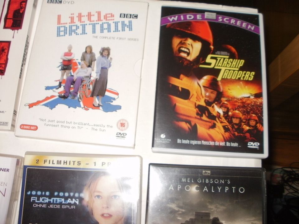 15x Top DVD Filme, Spannend, Lustig auch Little Britain dabei in Offenbach