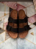 Birkenstock Arizona schwarz Gr.42 Sandalen Birkis Schuhe Nordrhein-Westfalen - Bornheim Vorschau