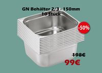 GN Behälter 2/3-150mm | 10er Pack Angebot | Gastro Küche Catering Essen - Essen-Kray Vorschau