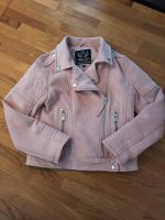 Bikerjacke Wildlederoptik Jacke rosa 140 Nordrhein-Westfalen - Ibbenbüren Vorschau