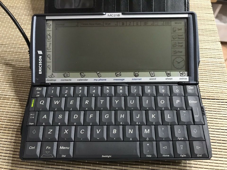 ** Ericsson Mobile Companion MC218 PDA QWERTY Communicator ** in Neuhausen ob Eck