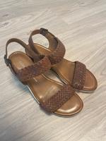 Sandalen Keilabsatz Cox braun 39 Baden-Württemberg - Ketsch Vorschau