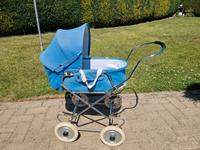 Puppenwagen retro DDR blau Niedersachsen - Braunschweig Vorschau
