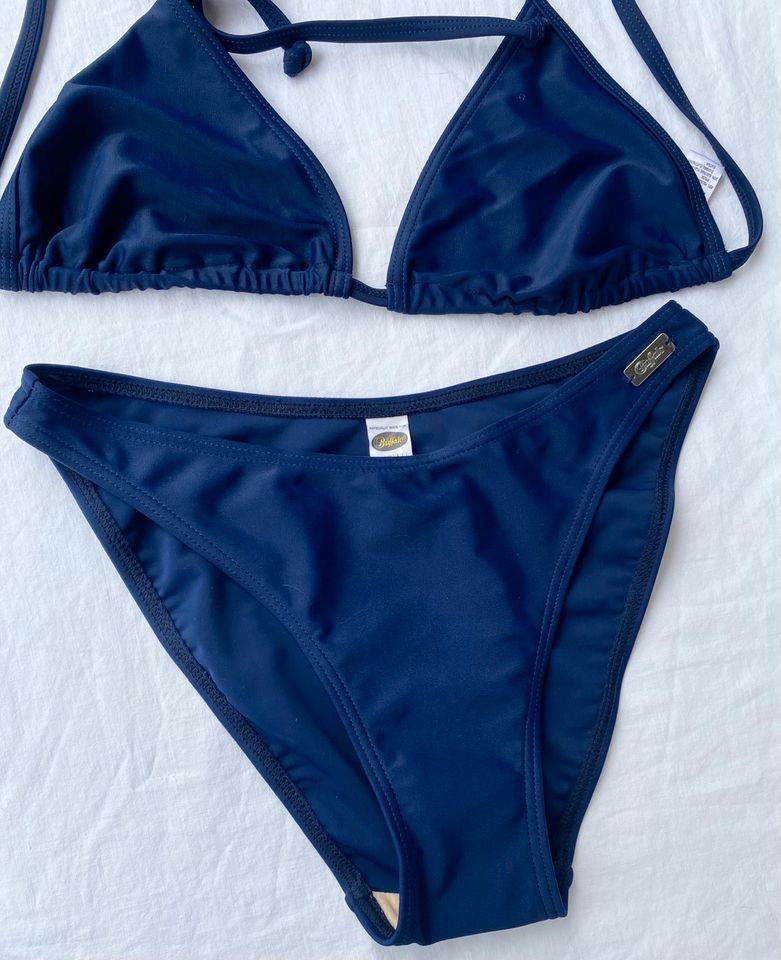 BUFFALO Bikini Bademode Badeslip Oberteil Gr. 36 Blau NEU in München