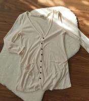 Leichter Cardigan von Object – Cremefarben & Transparent Niedersachsen - Holzminden Vorschau