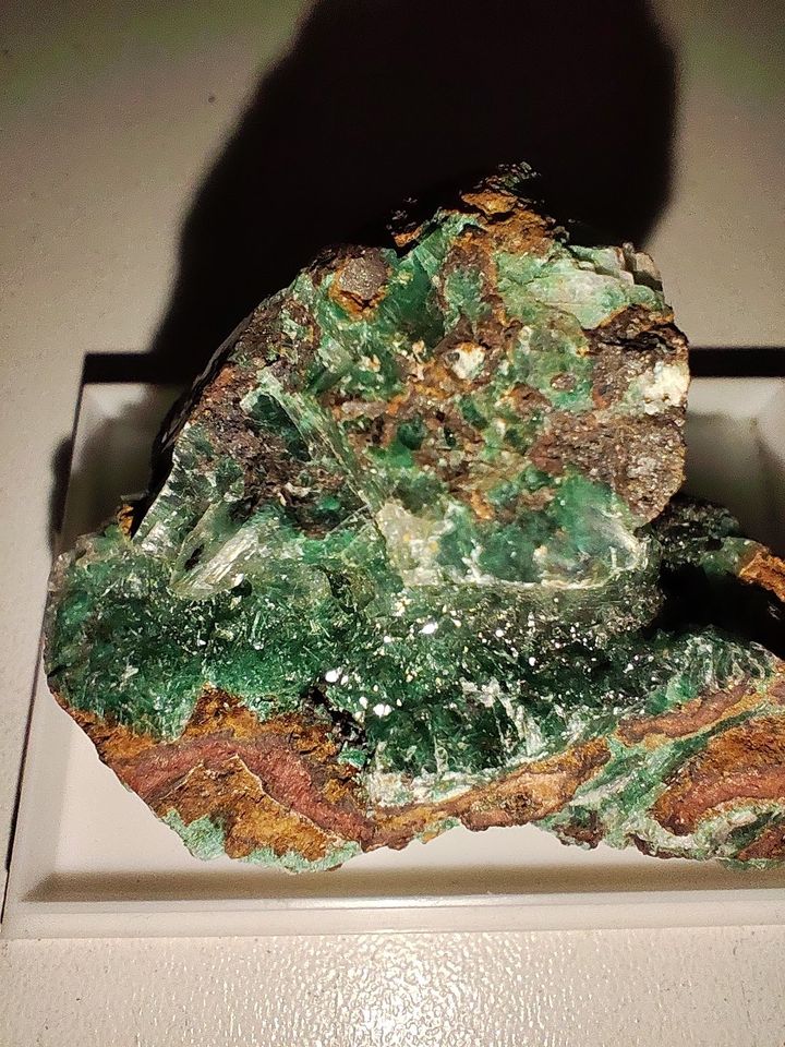 Adamin grün Mineralien Kristalle MineralSteine Heilsteine in Creußen